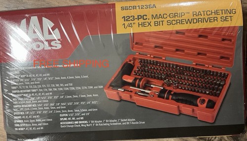 Mac tools sbdr123sa - tools, 123-piece